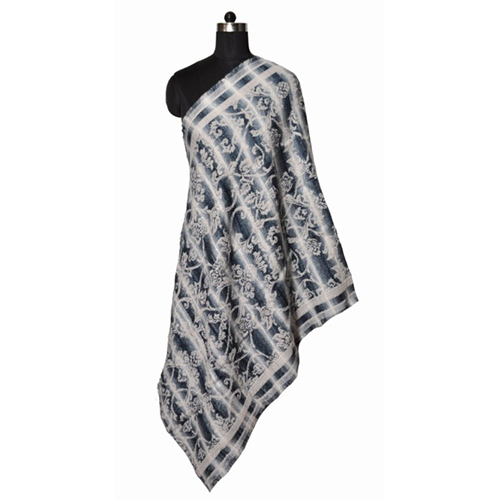 Mohair Jacquard Stole
