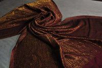 Fine Wool Zari Self Shawls