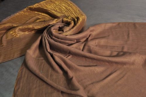 Fine Wool Zari Reversible Shawls